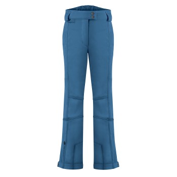 Womens stretch ski pants twilight blue Eva