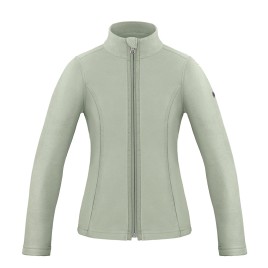 Girls micro fleece jacket lichen green