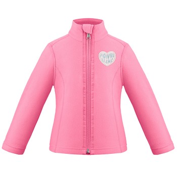 Girls micro fleece jacket orchid pink