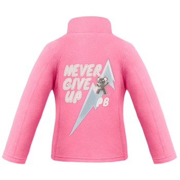 Girls micro fleece jacket orchid pink