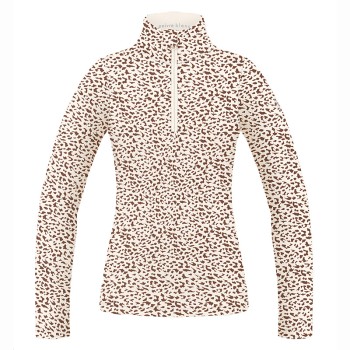 Girls base layer jaguar off brown
