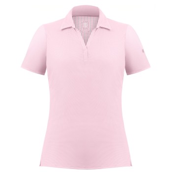 Girls polo shirt powder pink