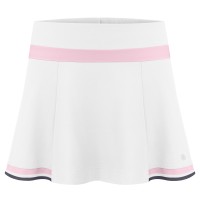 Womens tennis skort white/powder pink