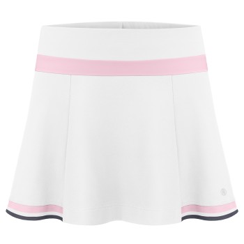 Womens tennis skort white/powder pink