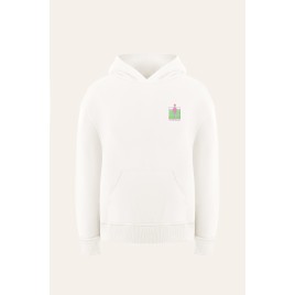 Womens hoodie tennis white