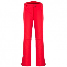 Womens stretch ski pants scarlet red