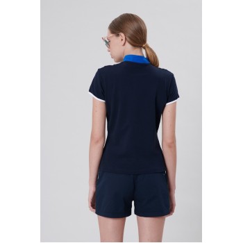Womens blue cotton shorts