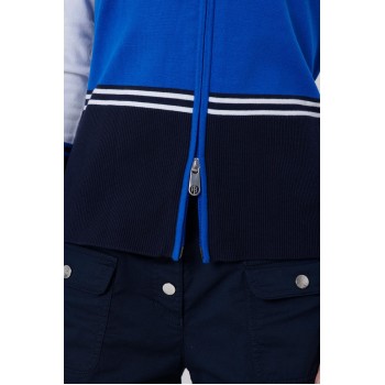 Womens blue cotton shorts