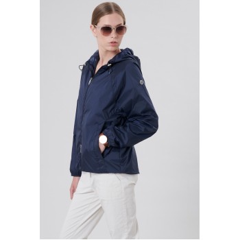 Womans jacket with hoody