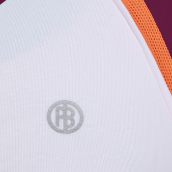 Womens top white/jam purple