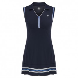 Womens tennis dress oxford blue/white