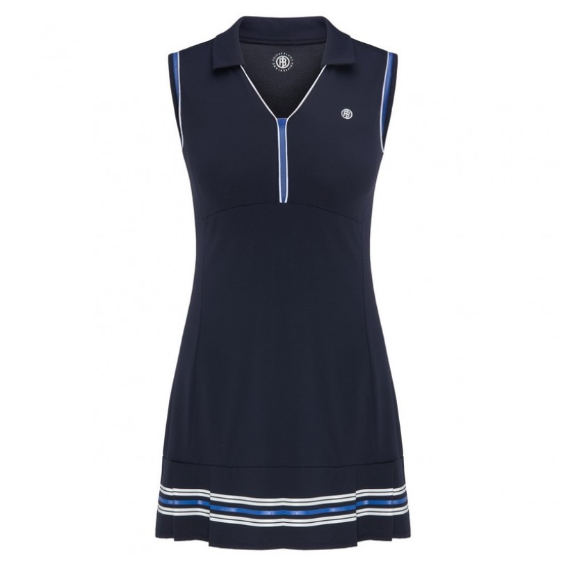 Womens tennis dress oxford blue/white