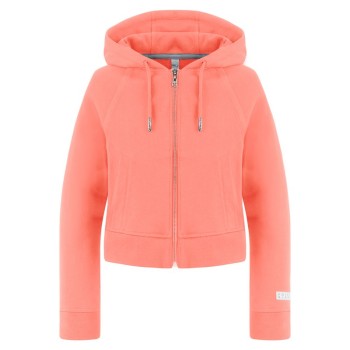 Girls cotton jacket with hoody