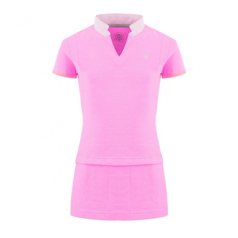 Girls cotton polo dress