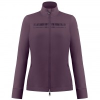 Womens stretch hoodie mulberry purple