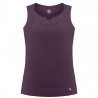 Womens tank top mulberry purple