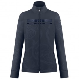 Girls stretch jacket embo oxford blue