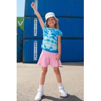 Girls eco active t- shirt cloudy diva blue