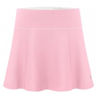 Girls skort palm pink/white