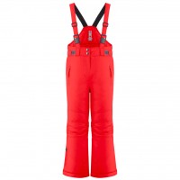 Girls ski pants scarlet red
