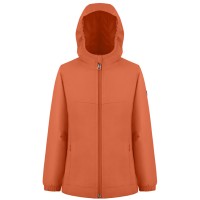 Girls rain jacket electro orange