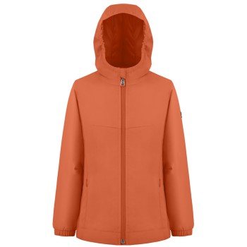 Girls rain jacket electro orange