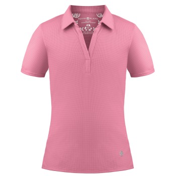Girls eco active polo shirt sweet pink