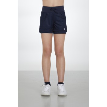 Girls shorts oxford blue