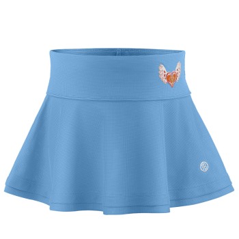 Girls eco active skort lagoon blue