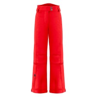 Girls stretch ski pants scarlet red Eva