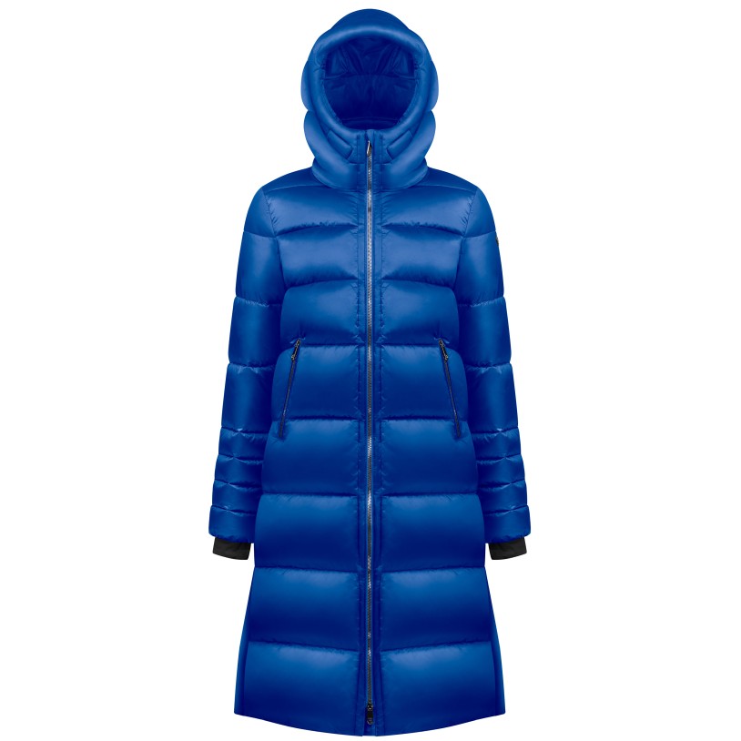 Womens down coat infinity blue