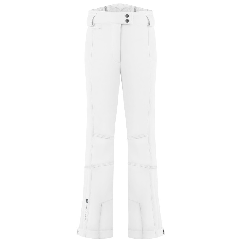 Womens stretch ski pants white