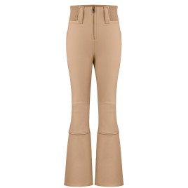 Womens softshell pants almond brown