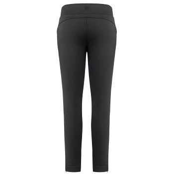 Womens stretch fleece pants black
