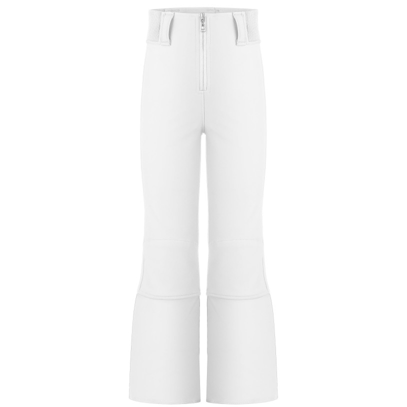 Girls softshell pants white