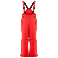 Girls ski pants scarlet red