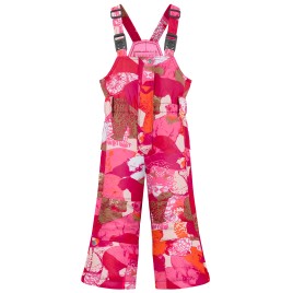 Girls ski pants nature pink