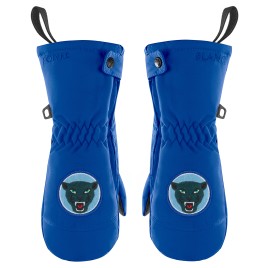 Boys ski mittens infinity blue