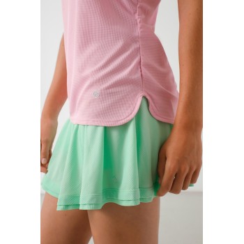 Womens eco active skort mint green