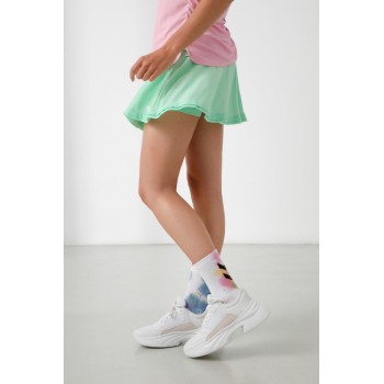 Womens eco active skort mint green