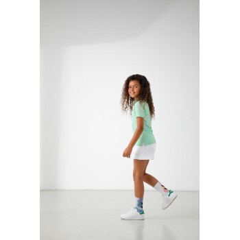 Girls eco active polo shirt mint green