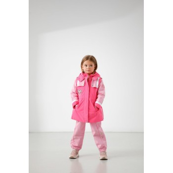 Girls raincoat multico lady pink