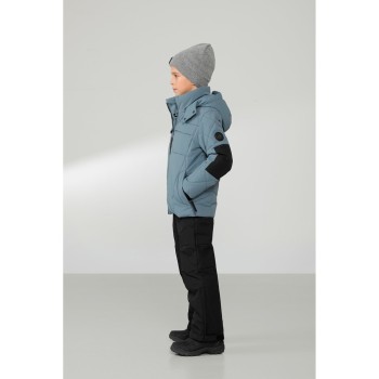 Boys ski jacket thunder grey